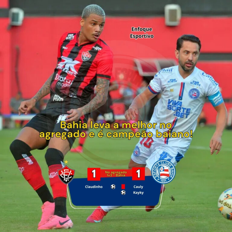 Bahia é campeão baiano no Ba-Vi