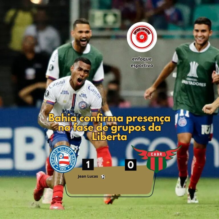 Bahia garante vaga na Liberta