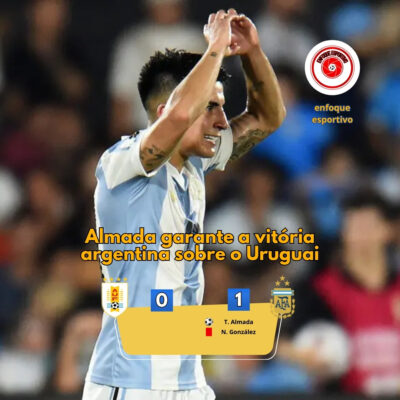 Argentina se impõe e vence o Uruguai