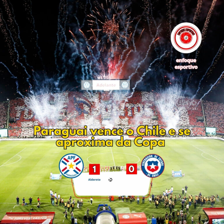Paraguai vence Chile e sobe na tabela!