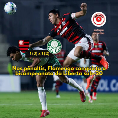 Flamengo bicampeão da Libertadores sub-20