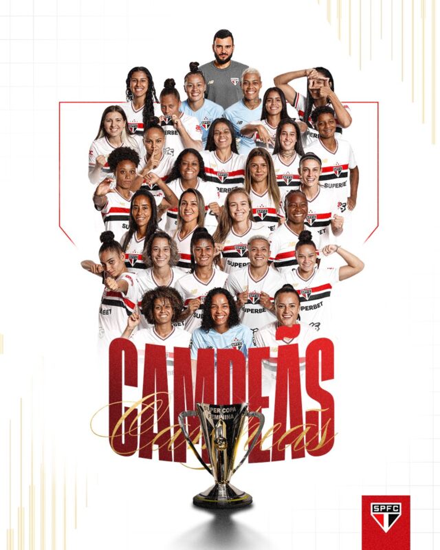 São Paulo conquista a Supercopa!