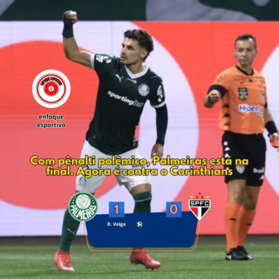 Palmeiras está na final! Agora é contra o Corinthians​