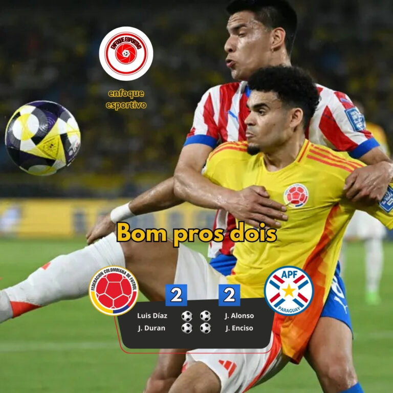 Colômbia empata em Barranquilla