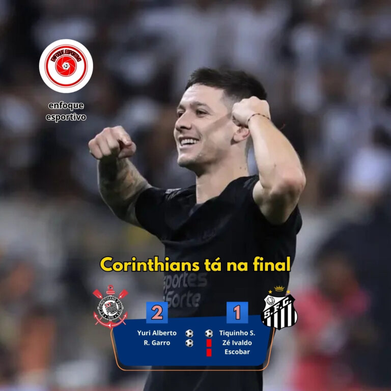 Corinthians garante vaga na final do Paulista