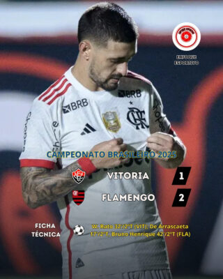 Flamengo bate o Vitória fora