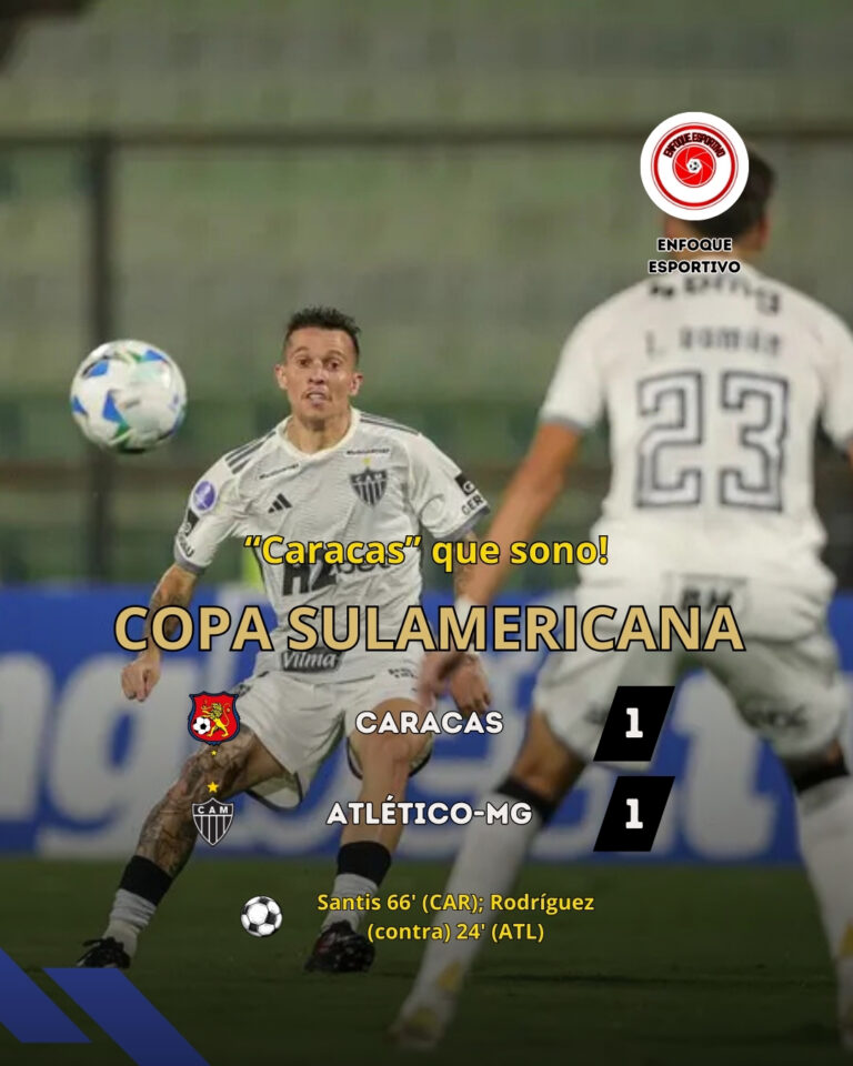 Atlético empata e segue líder 🔥