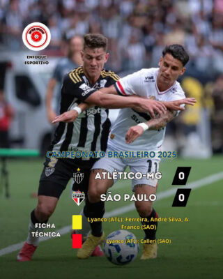 Atlético e SP empatam em jogo tenso