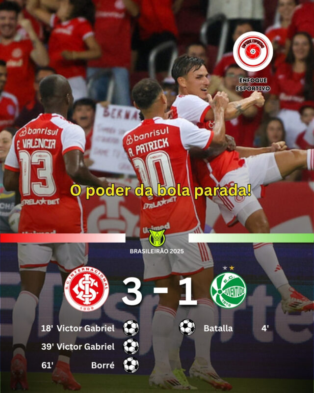 Inter vira sobre o Juventude: 3x1