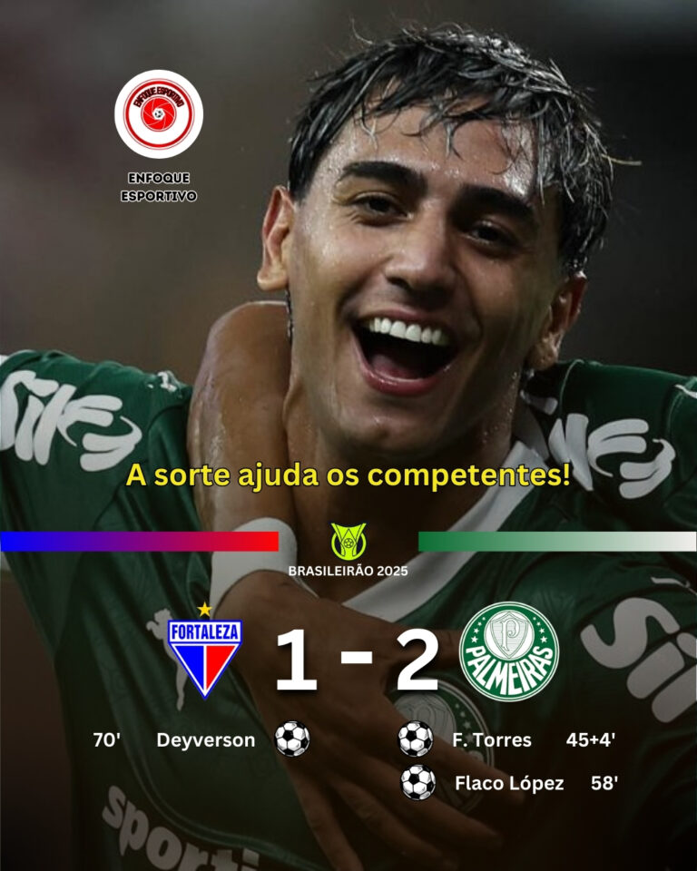 Palmeiras vence e vira líder