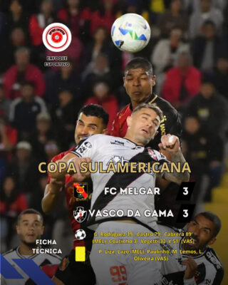 Vasco sai na frente e cede empate