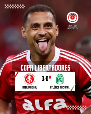 Inter goleia e lidera o grupo F