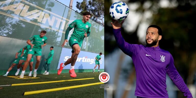 Palmeiras e Corinthians preparados pro Derby