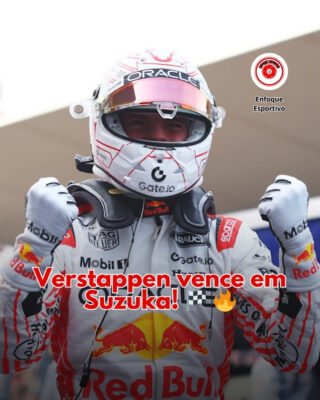 GP do Japão: show de Verstappen