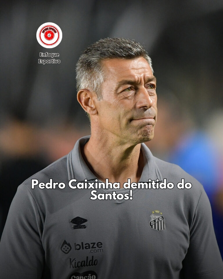 Santos demite Caixinha após revés