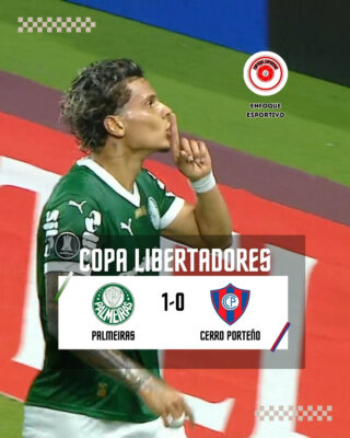 Palmeiras vence e segue 100%