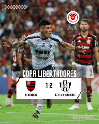 Flamengo perde e cai na Liberta
