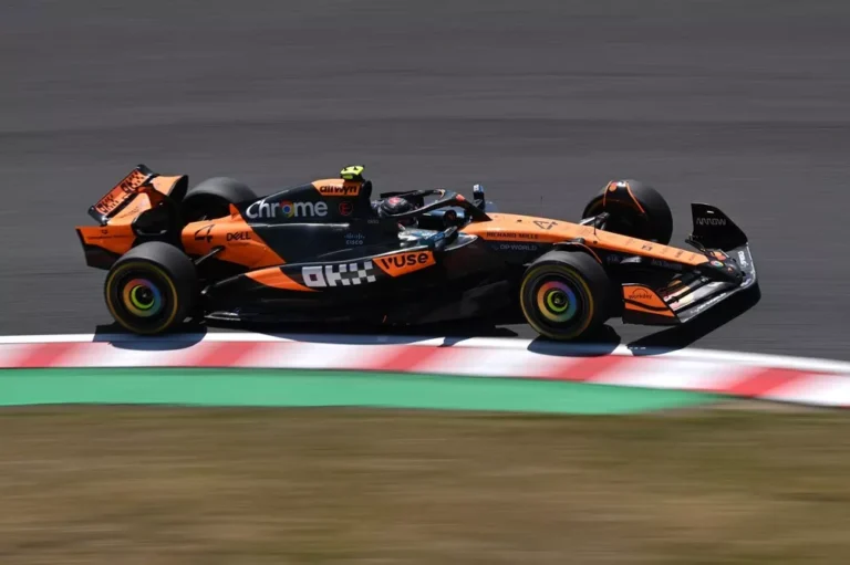 Norris lidera treino no Japão