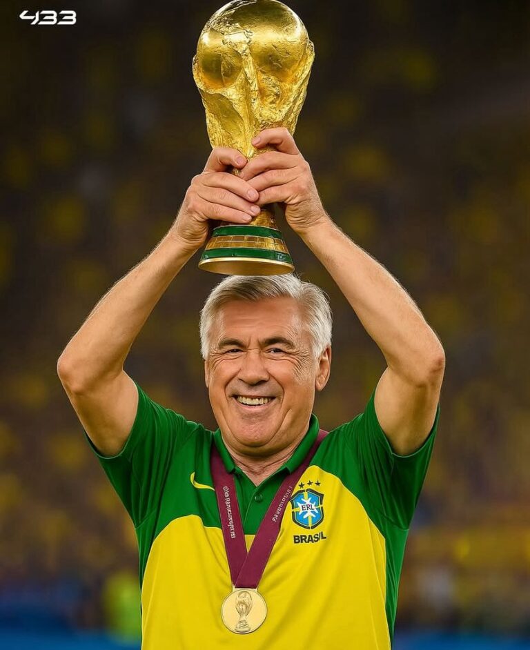 Ancelotti assume Seleção Brasileira